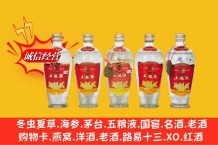 恩施建始县求购回收老五粮液